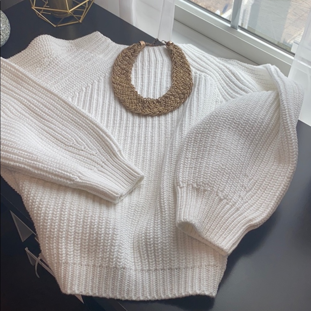 Oversized GAP sweater.